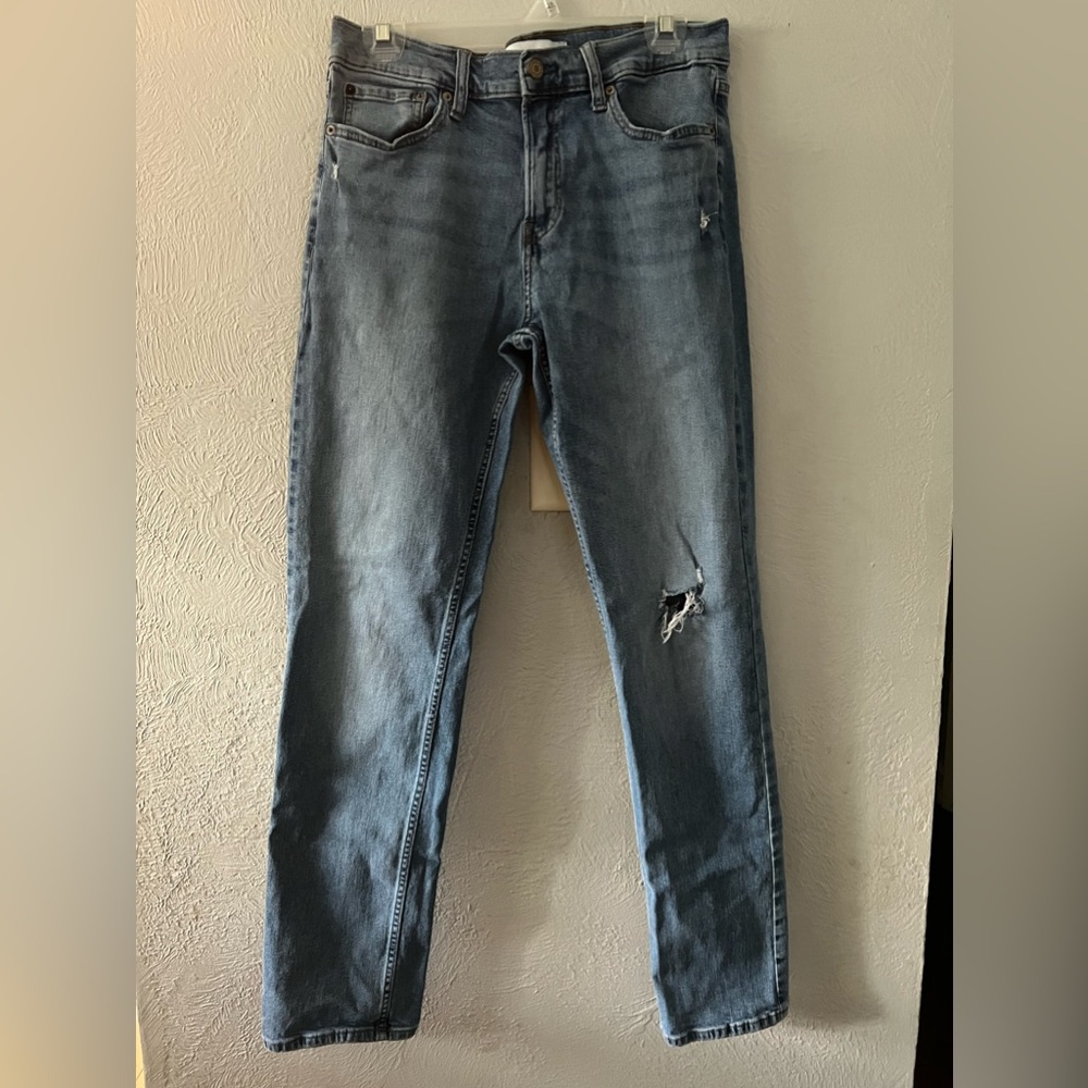 CALVIN KLEIN Straight and Stretch Blue Jeans EUC